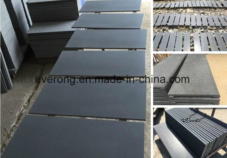 Polished/Honed/Flamed Black/Grey/ Stone Lava Basalt for Rock/Flooring /Pavers/Pool Coping/Kerbstone/Wall Tiles