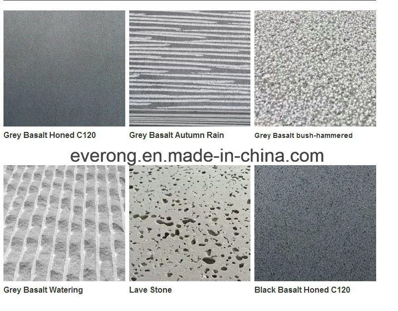 Polished/Honed/Flamed Black/Grey/ Stone Lava Basalt for Rock/Flooring /Pavers/Pool Coping/Kerbstone/Wall Tiles