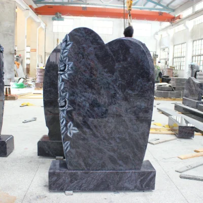 High Quality Orion Blue Granite Headstones Traditionelle Stelen